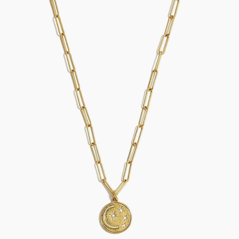 j.crew celestial charm pendant necklace